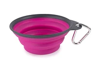 - Pet Bowl - Pink Travel Bowl