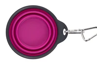 - Pet Bowl - Pink Travel Bowl