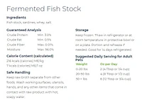 - Frozen Fermented Fish Stock