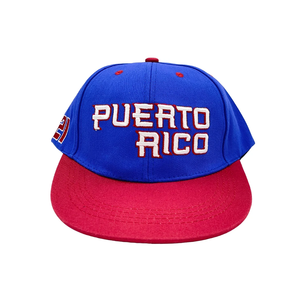 PUERTO RICO 21 - RED & BLUE