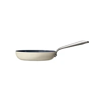 Crate & Barrel EvenCook Ceramic ™ Cream Nonstick 8-Piece Cookware Set with Bonus