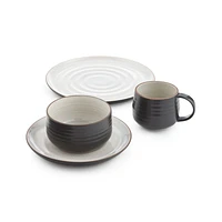 18th Street 4-Piece Place Setting with Cereal Bowl