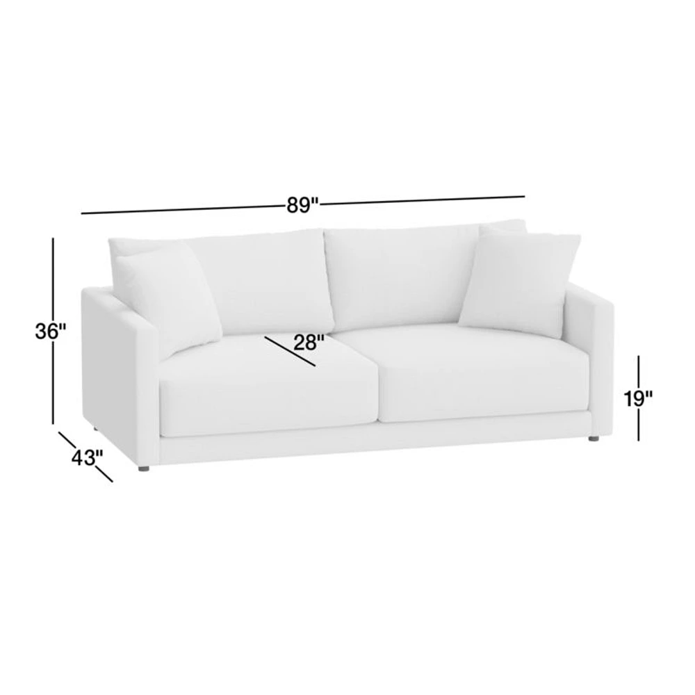 Gather Deep 89" Sofa