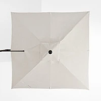 9' Square Cast Silver Sunbrella® Outdoor Cantilever Patio Umbrella Cover