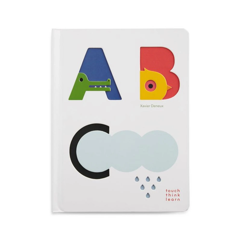 ABC Touch Think Learn Baby Board Book by Xavier Deneux