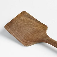 Crate & Barrel Acacia Solid Turner Spatula
