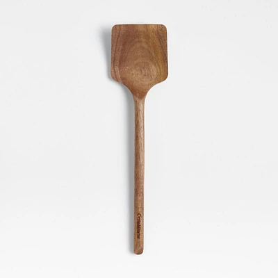 Crate & Barrel Acacia Solid Turner Spatula