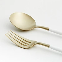 Aero White Champagne 5-Piece Place Setting