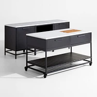 Alfresco -Piece Outdoor Kitchen Set with Island