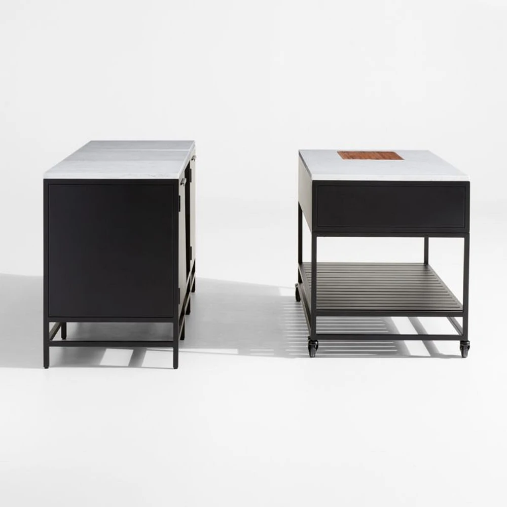 Alfresco -Piece Outdoor Kitchen Set with Island