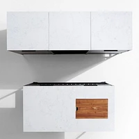 Alfresco -Piece Outdoor Kitchen Set with Island