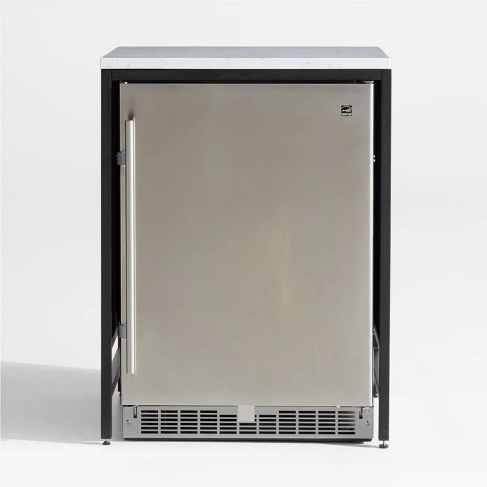 Alfresco Black Convertible Outdoor Kitchen Cabinet
