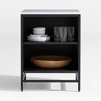 Alfresco Black Convertible Outdoor Kitchen Cabinet