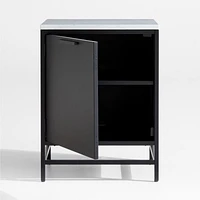 Alfresco Black Single Outdoor Kitchen Cabinet
