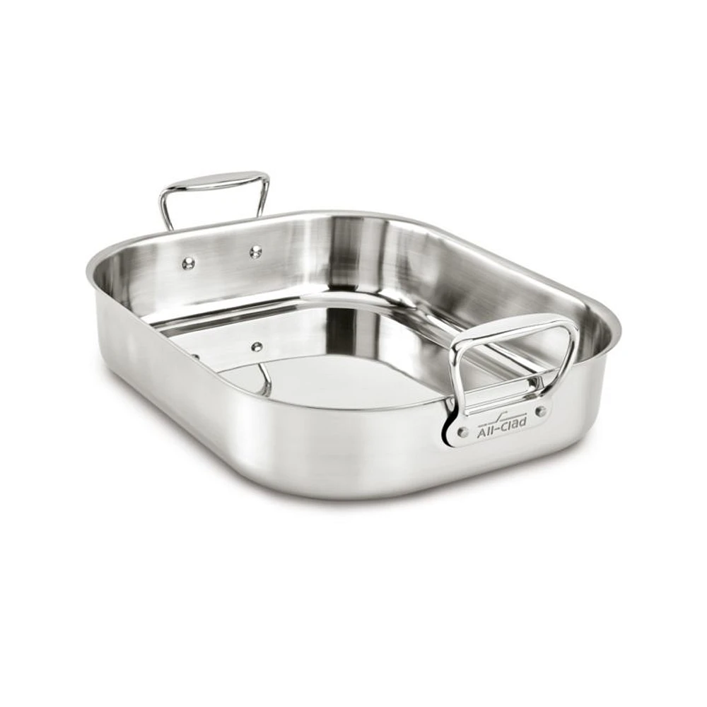 All-Clad ® Stainless Steel Large 16" Roaster with Rack