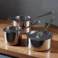 All-Clad ® d3 Stainless Steel 3-qt. Saucepan with Lid