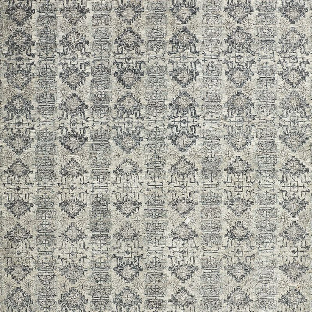 Alvarez Wool Hand-Tufted Mineral Blue Area Rug 6'x9'