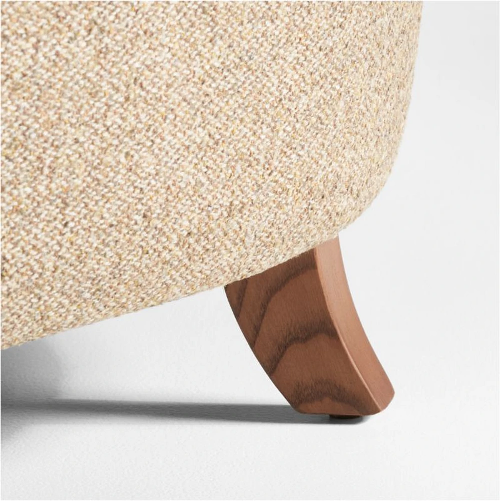 Ambie Walnut Wood Accent Chair by Jake Arnold