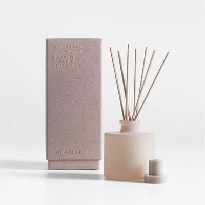 Monochrome No. 12 Amethyst Scented Reed Diffuser - Black Plum
