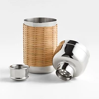 Amici Wicker Cocktail Shaker
