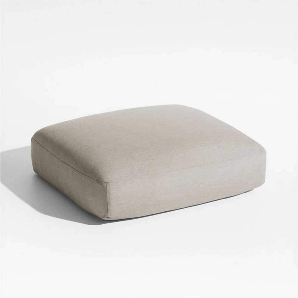Andorra Sand Outdoor Ottoman Cushion