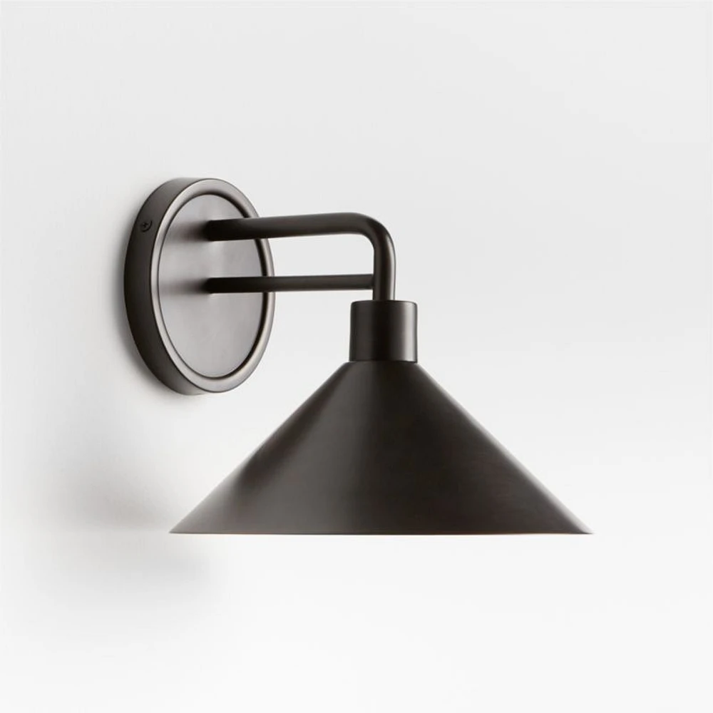 Andre Black Wall Sconce Light
