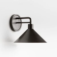 Andre Black Wall Sconce Light