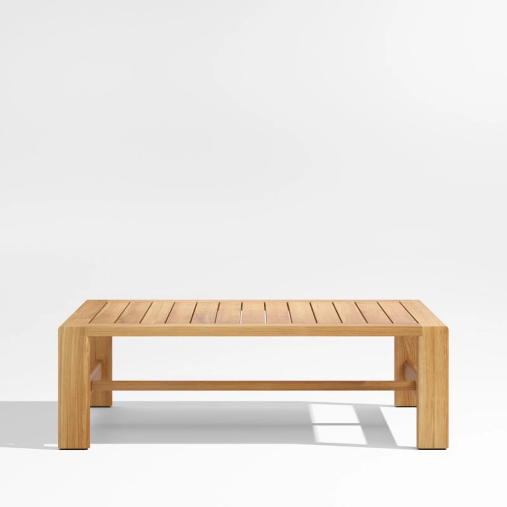 Anguilla 50" Teak Wood Outdoor Coffee Table