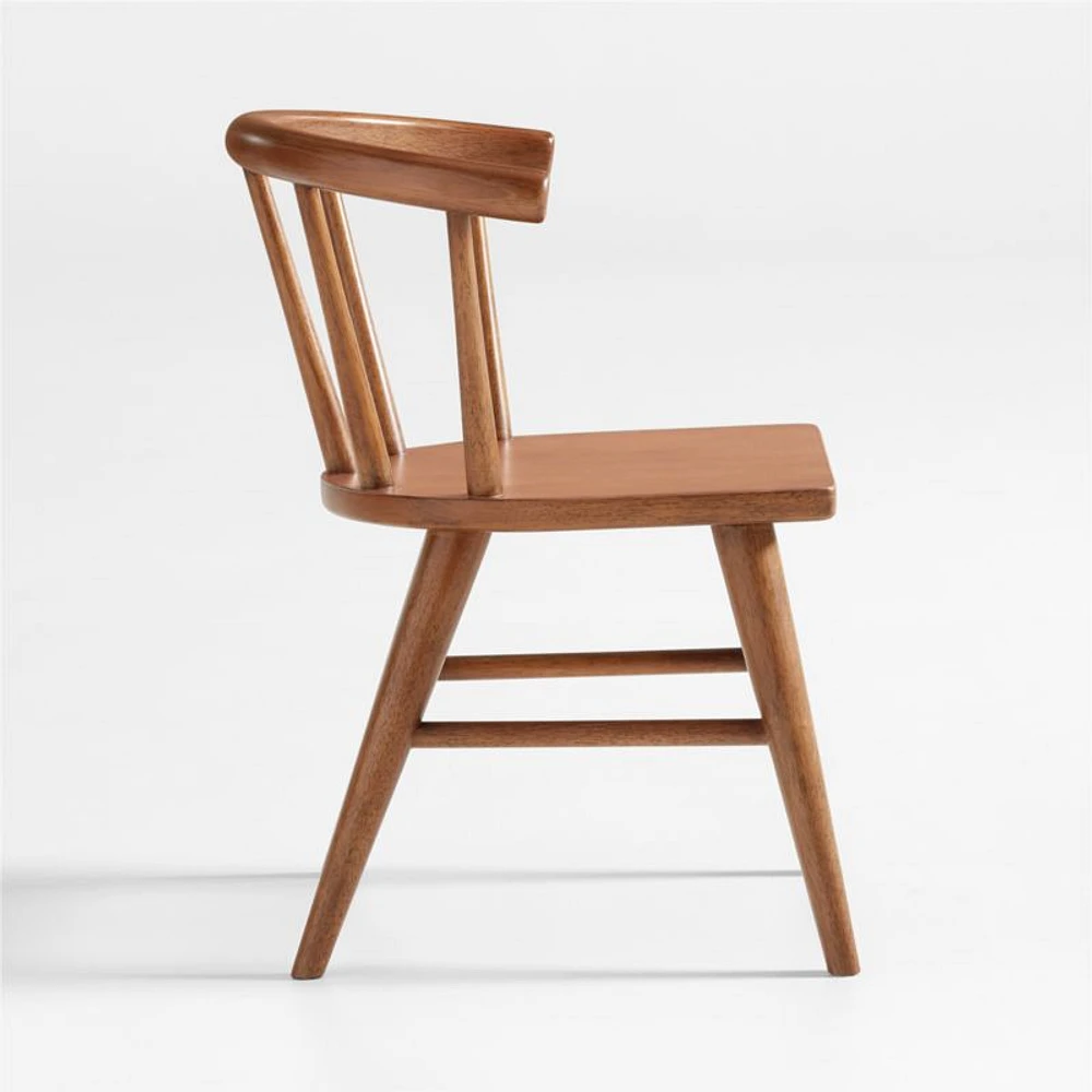 Set of 2 Anker Walnut Wood Kids Play Chair