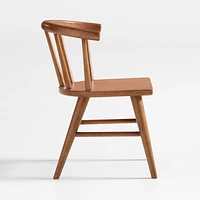 Set of 2 Anker Walnut Wood Kids Play Chair