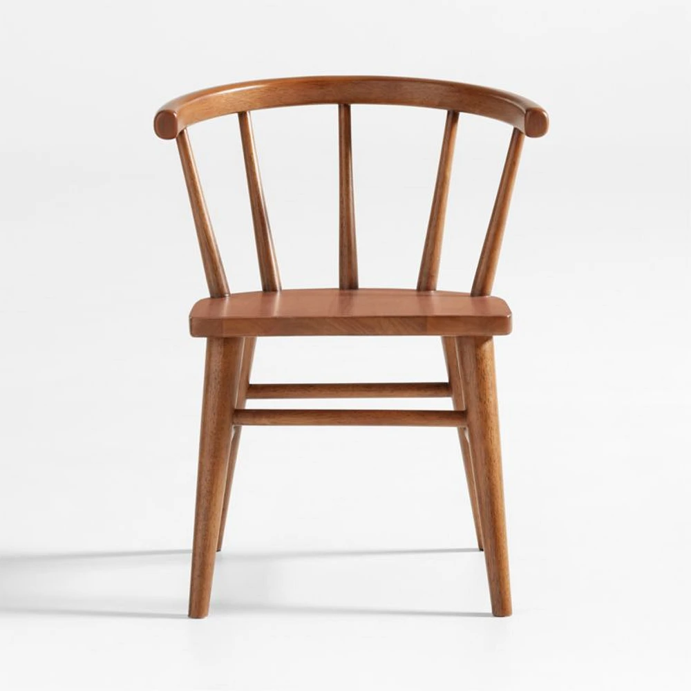 Set of 2 Anker Walnut Wood Kids Play Chair