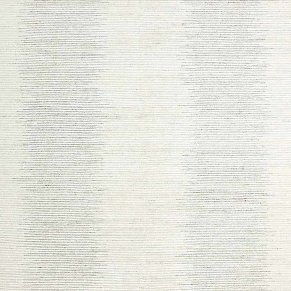 Antibes Wool and Viscose Hand-Knotted Grey Area Rug 6'x9'