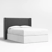 Arden 52" Charcoal Grey King Upholstered Headboard