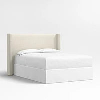 Arden 52" Natural Beige Upholstered King Headboard