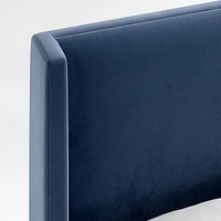 Arden 52" Navy Queen Upholstered Headboard
