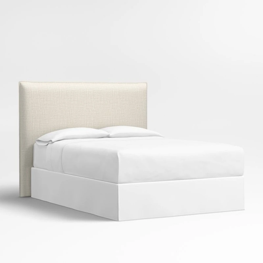 Arvada 54" Natural Beige Upholstered King Headboard