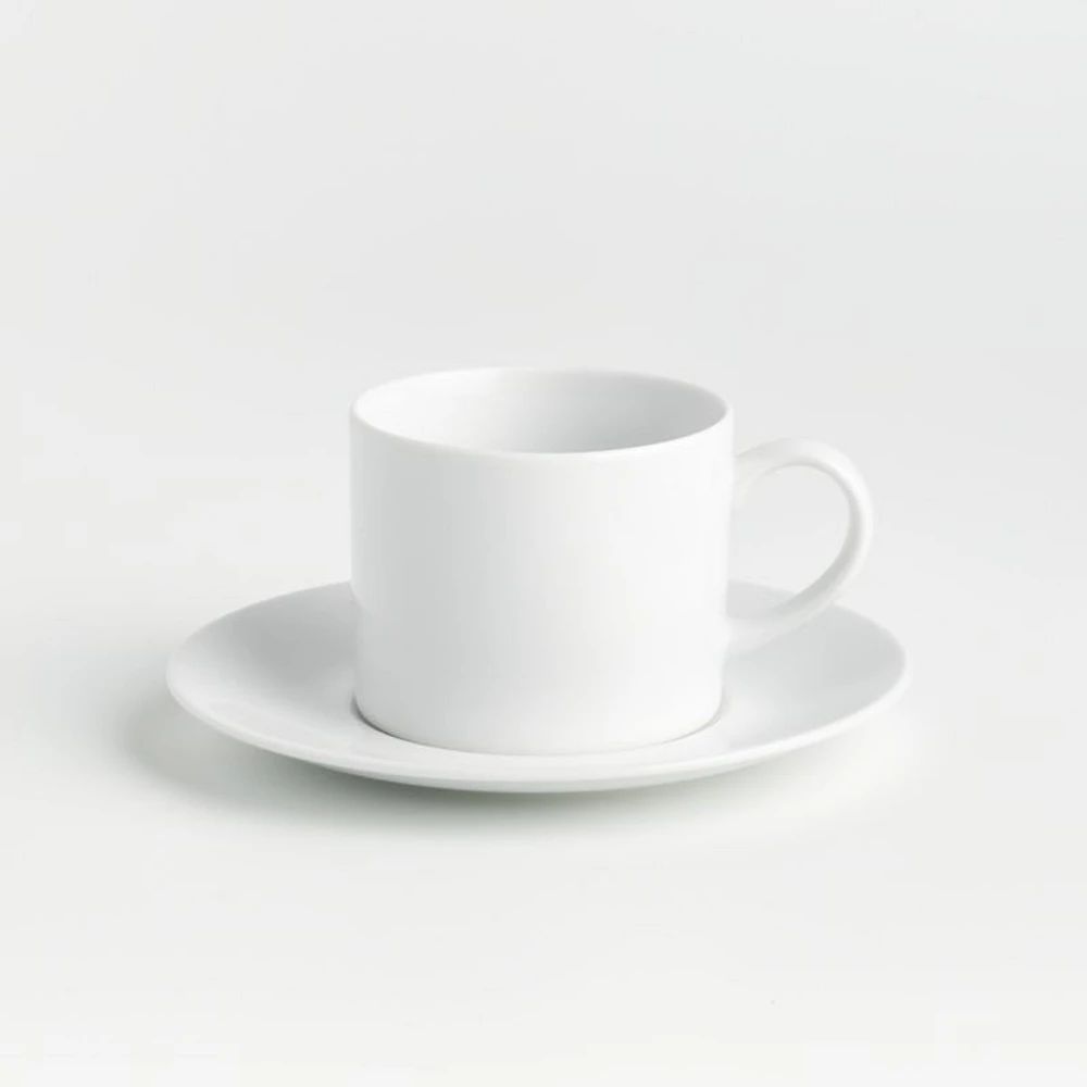Aspen 9-oz. Porcelain Cup and Saucer