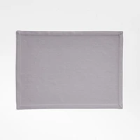 Aspen Metal Grey Organic Cotton Placemat