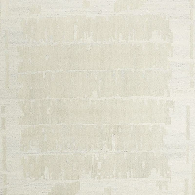 Athens Wool Hand-Tufted Silver Grey Area Rug 9'x12'