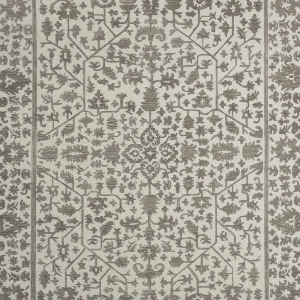 Avalon Wool Hand-Tufted Taupe Brown Area Rug 8'x10'