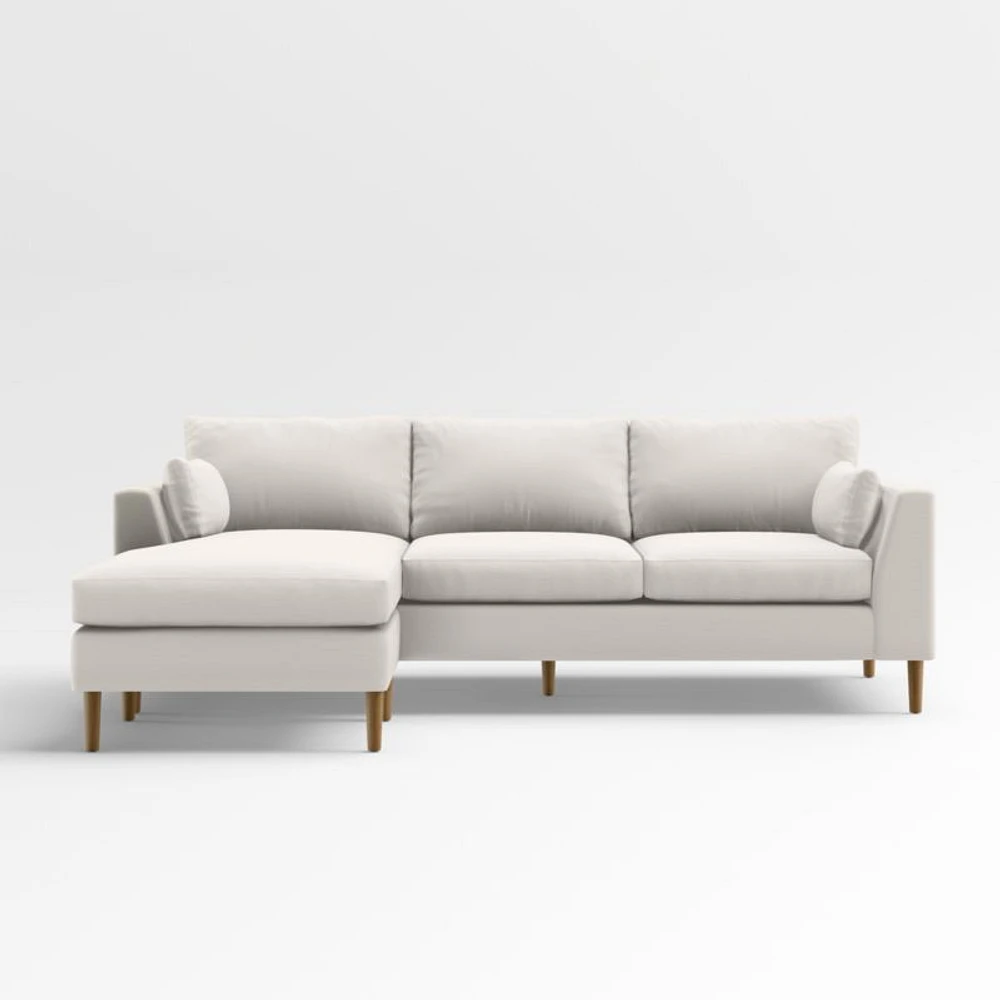 Avondale Wood Leg 3-Seat Lounger
