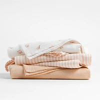 Baby's First Mini Animal Organic Cotton Gauze Baby Swaddle Blankets