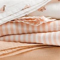 Baby's First Mini Animal Organic Cotton Gauze Baby Swaddle Blankets