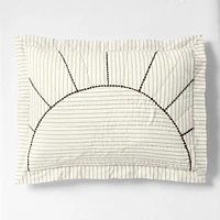 Baja Sunset Yarn Dye Organic Cotton Kids Pillow Sham