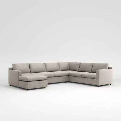 Barrett II 4-Piece L-Shaped Sectional Sofa with Chaise Lounge