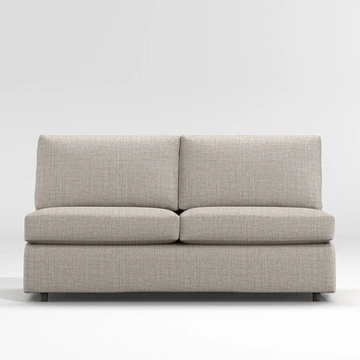 Barrett II Armless Loveseat Sectional Piece