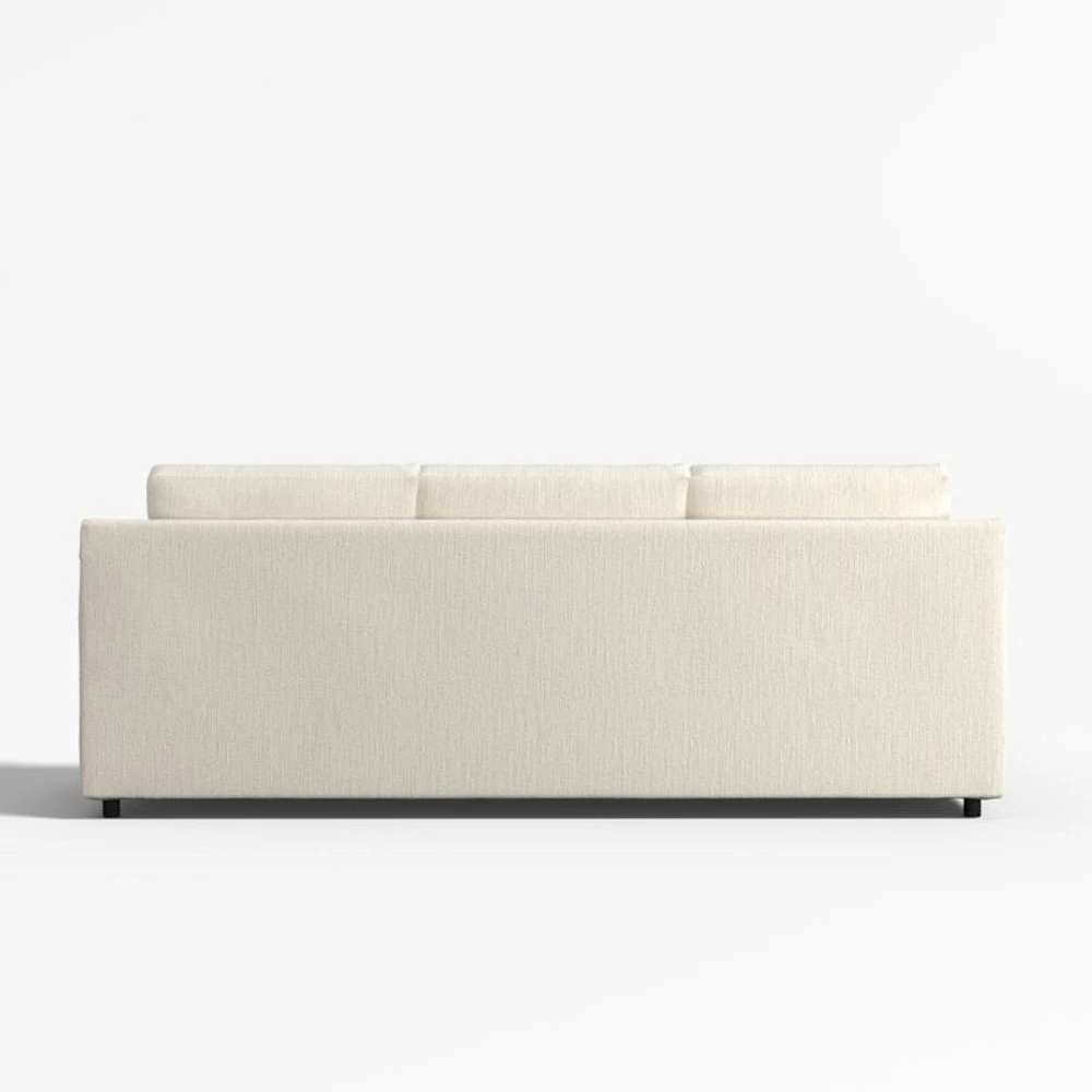 Barrett II 91" Reversible Storage Chaise Lounge Sectional Sofa