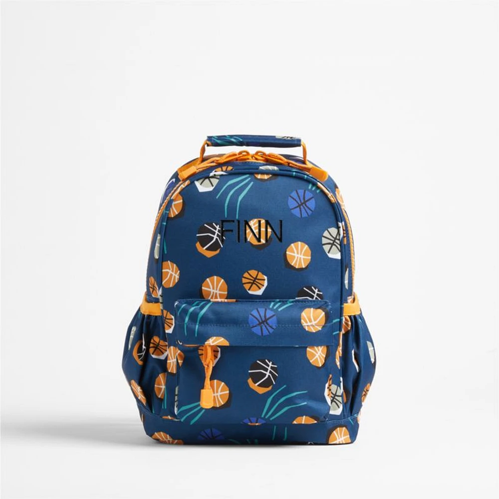 Basketball Small Kids Backpack with Side Pockets