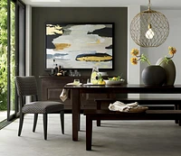 Hoyne 21.5" Brass Pendant Light