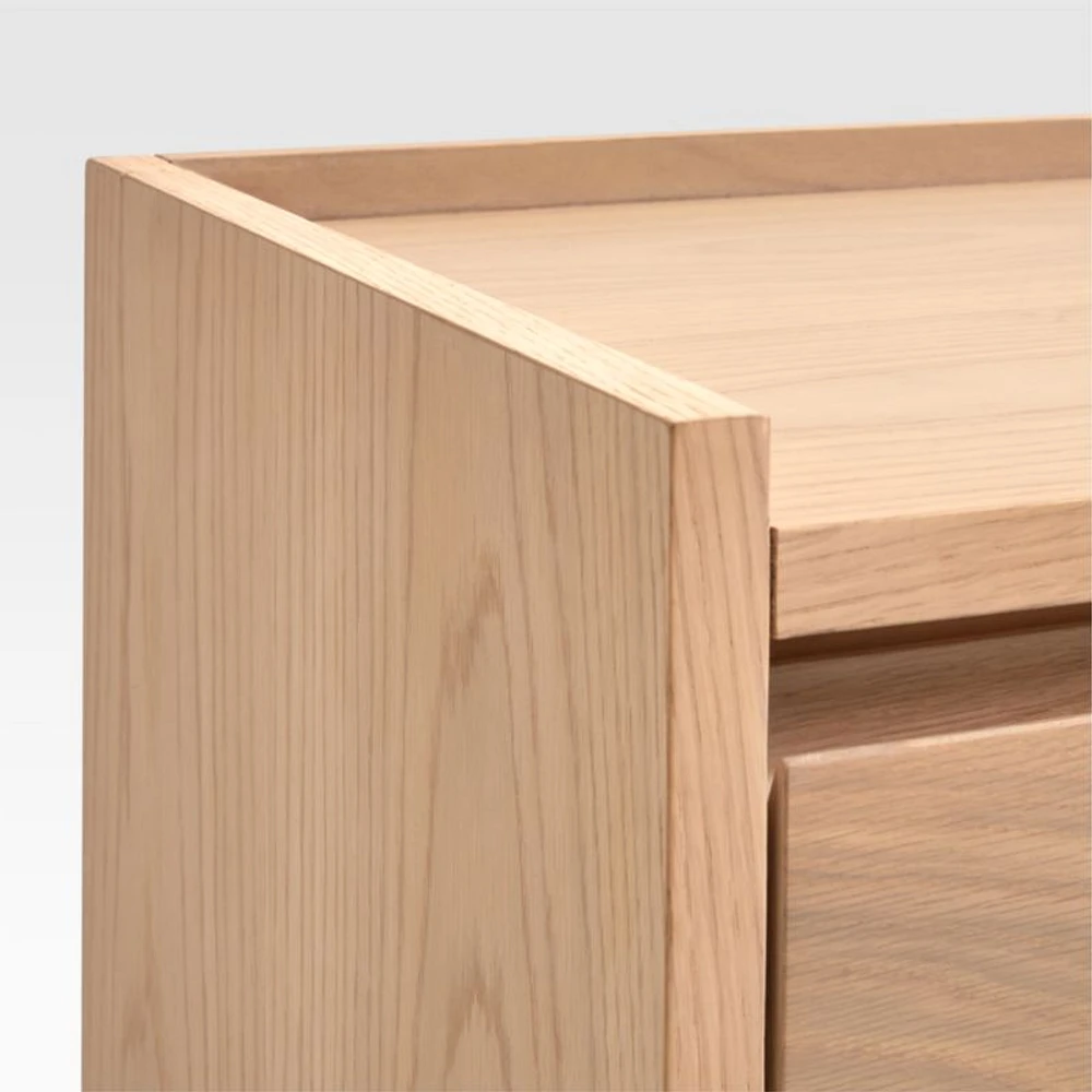 Batten 47.5" White Oak Storage Bench